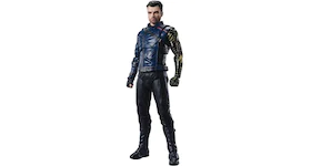 Bandai Japan Marvel S.H. Figuarts Bucky Barnes The Falcon and the Winter Soldier Action Figure