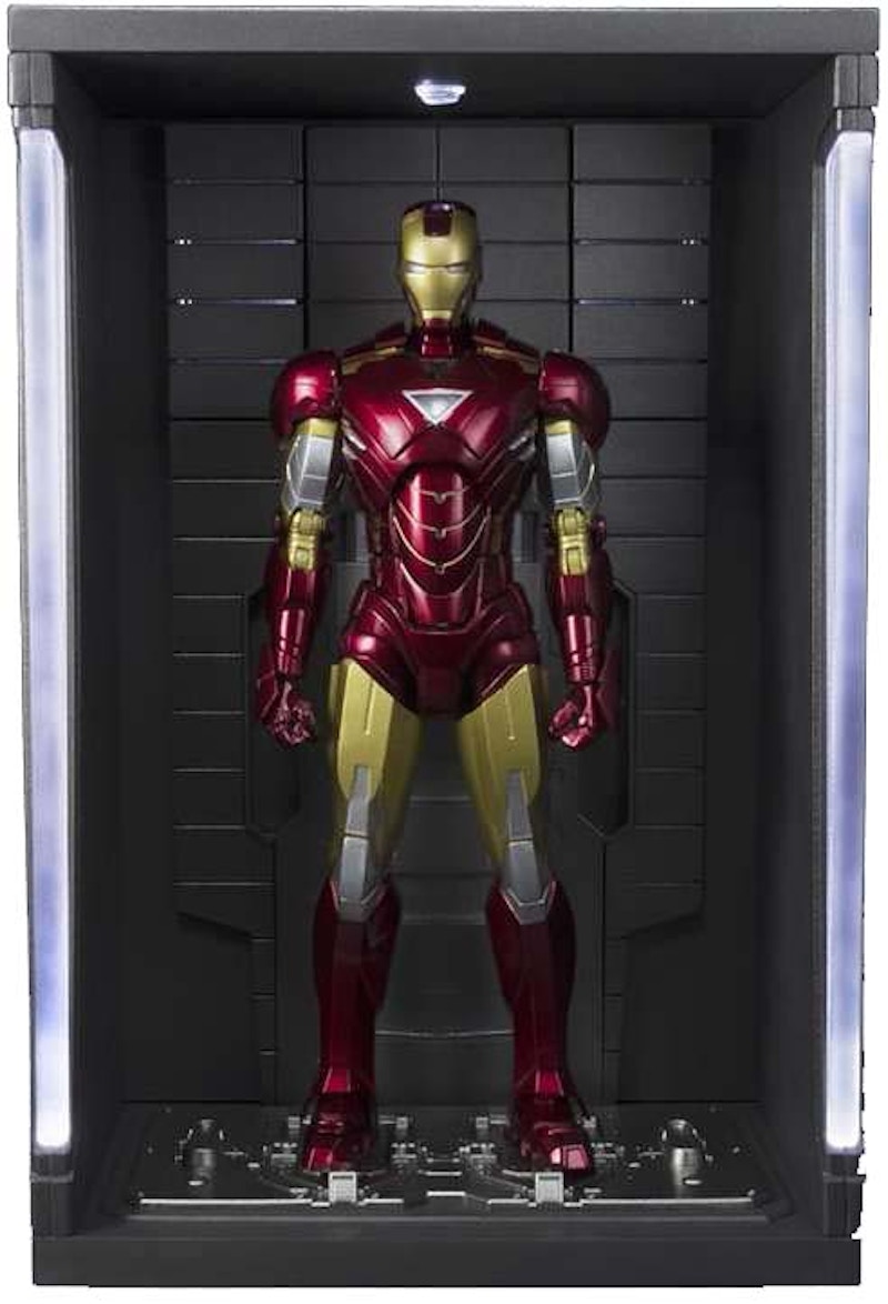 Bandai Japan Marvel S.H. Figuarts Iron Man Mark VI & Hall Of Armor