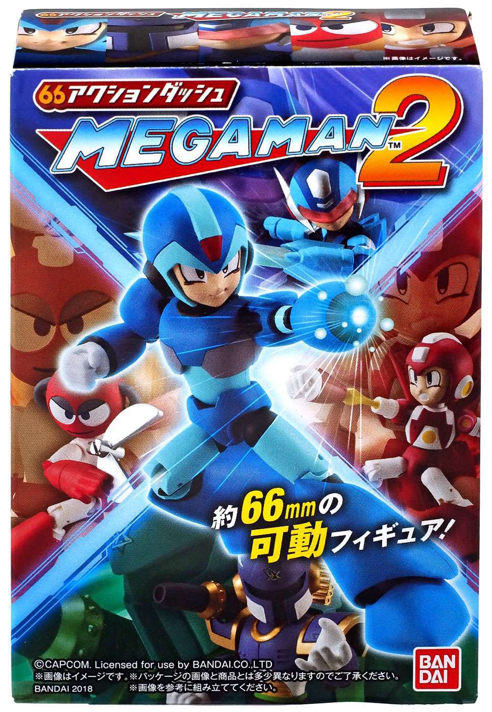 Bandai Japan Mega Man Mega Man Legends Shokugan 66 Action Series 2
