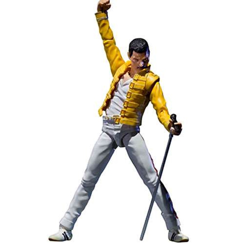 Bandai Japan Music S.H. Figuarts Freddie Mercury Action Figure