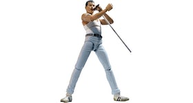 Bandai Japan Music S.H. Figuarts Freddie Mercury Live Aid Variant Action Figure