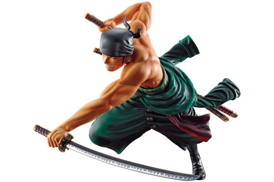 Bandai Japan One Piece Ichiban Roronoa Zoro Battle Memories Collectible PVC Figure