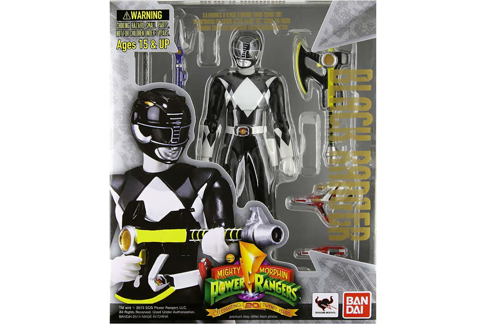 Bandai Japan Power Rangers S.H. Figuarts Black Ranger Action Figure