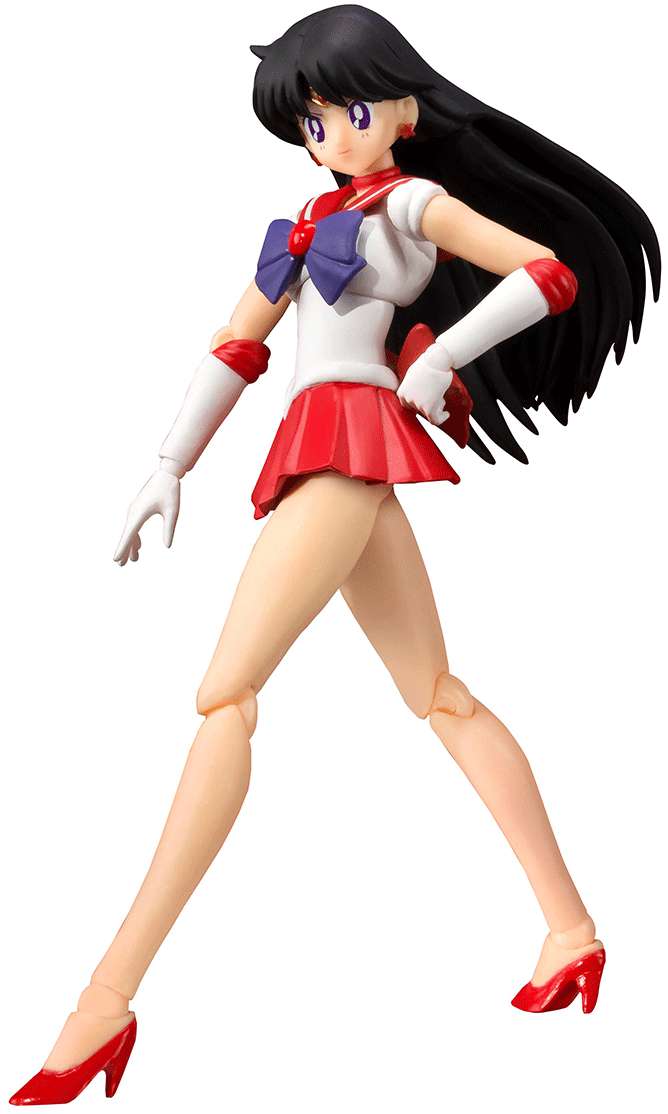 SAILOR MOON Super Sailor Mars S.H Figuarts Action Figure Exclusive Bandai 