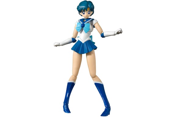 Bandai Japan Sailor Moon S.H. Figuarts Sailor Mercury Animation Color Edition Action Figure