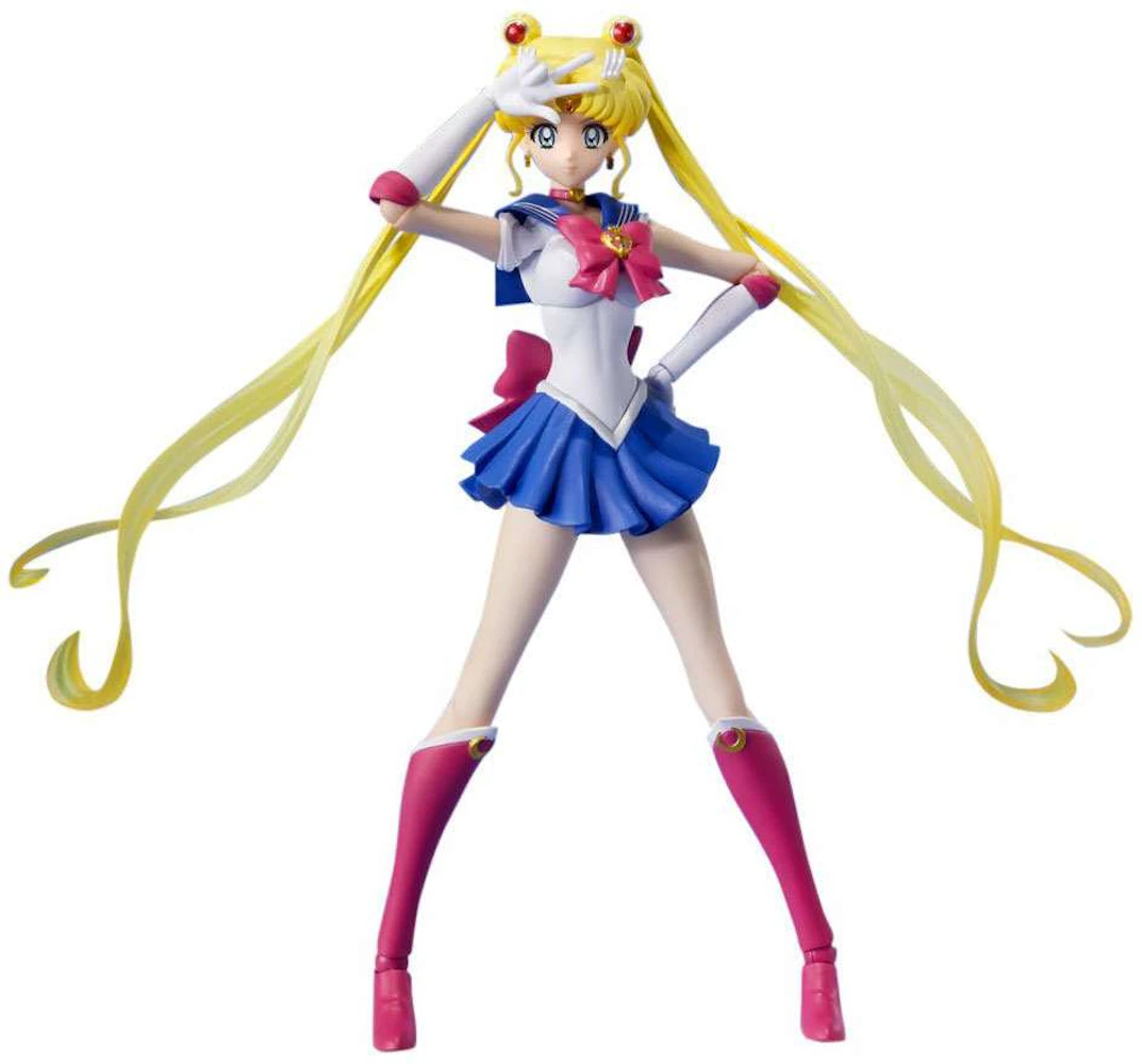Bandai Japan Sailor Moon S.H. Figuarts Sailor Moon Pretty Guardian Action  Figure