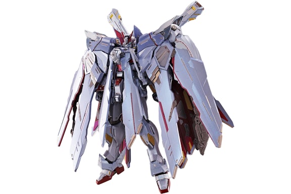 Bandai Crossbone Gundam X-0 Full Cross Actionfigur aus Metall, Grau