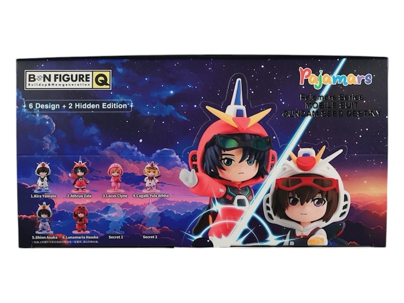 BANDAI - GUNDAM SEED DESTINYフィギュア　6箱入りアソートボックス Gundam Seed Destiny Heroine Series 7 Bandai Figure (all six