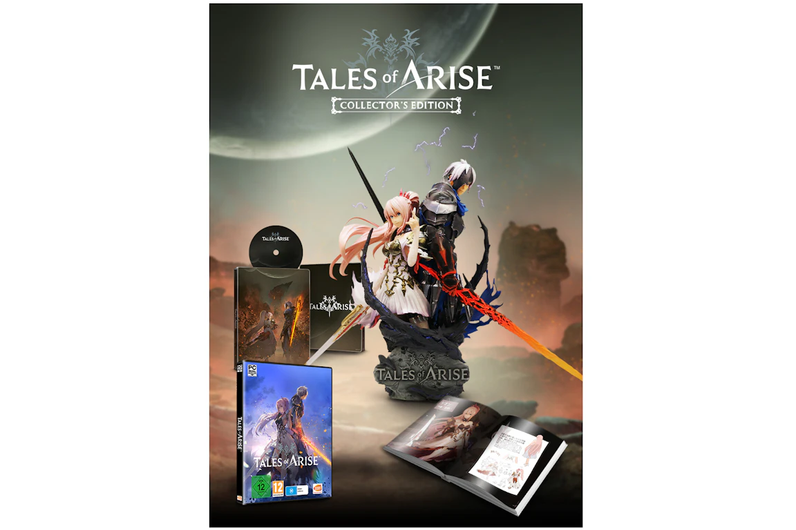 Bandai Namco PC Tales of Arise Collector's Edition (UK Version) Video Game Bundle
