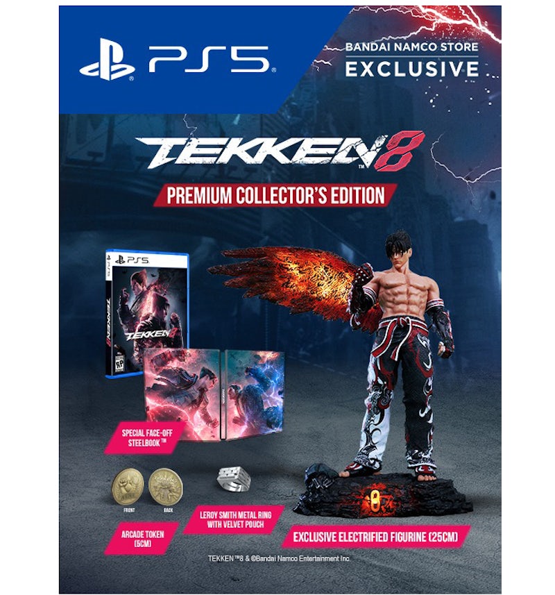 Bandai Namco PS5 TEKKEN Premium Collector's Edition Video Game