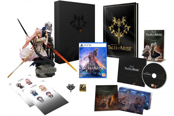 Bandai Namco PS5 Tales of Arise Collector's Edition (JPN Version) Video Game Bundle