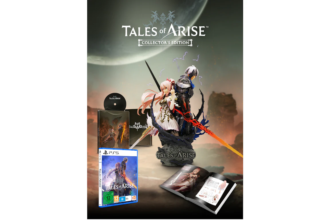 Bandai Namco PS5 Tales of Arise Collector's Edition (UK Version) Video Game Bundle