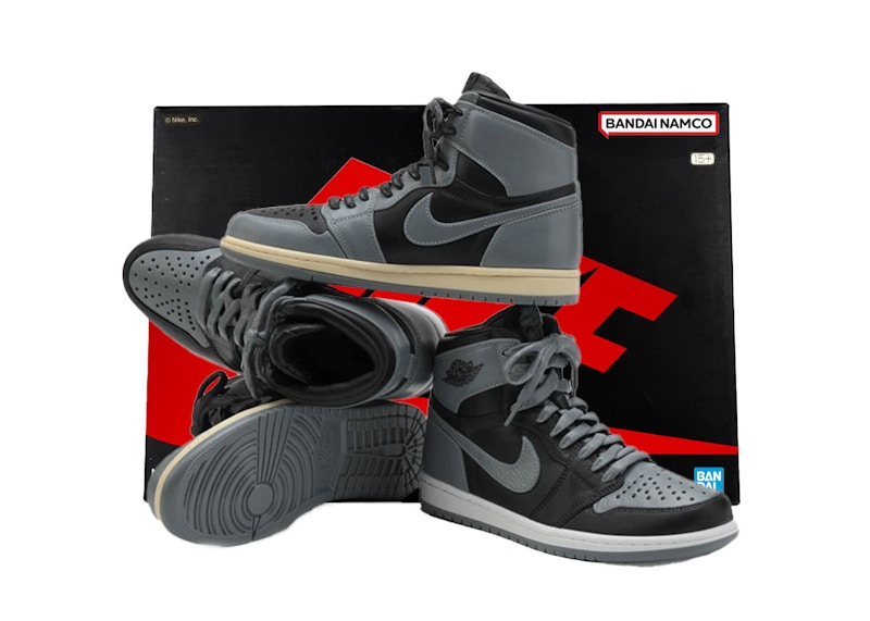 Bandai Namco x Nike Air Jordan 1 High 85 Shadow And Reverse Shadow