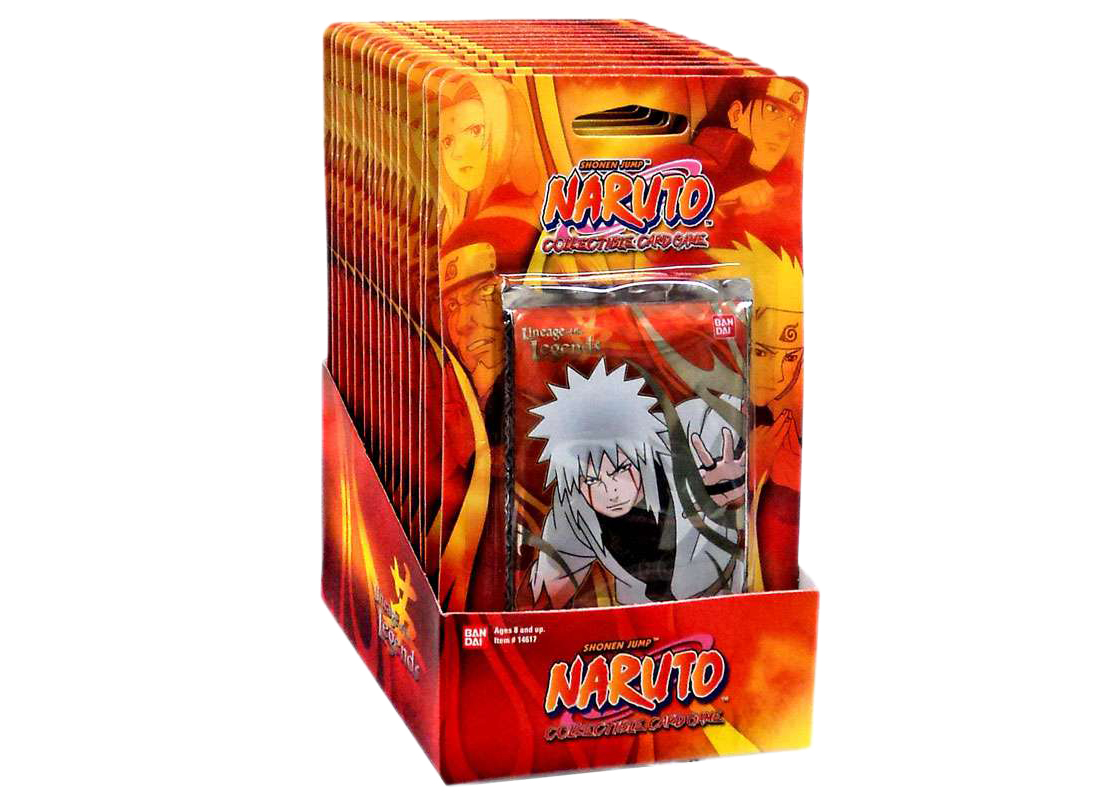 Bandai Naruto Card Game Lineage of the Legends Booster Pack Box - KR