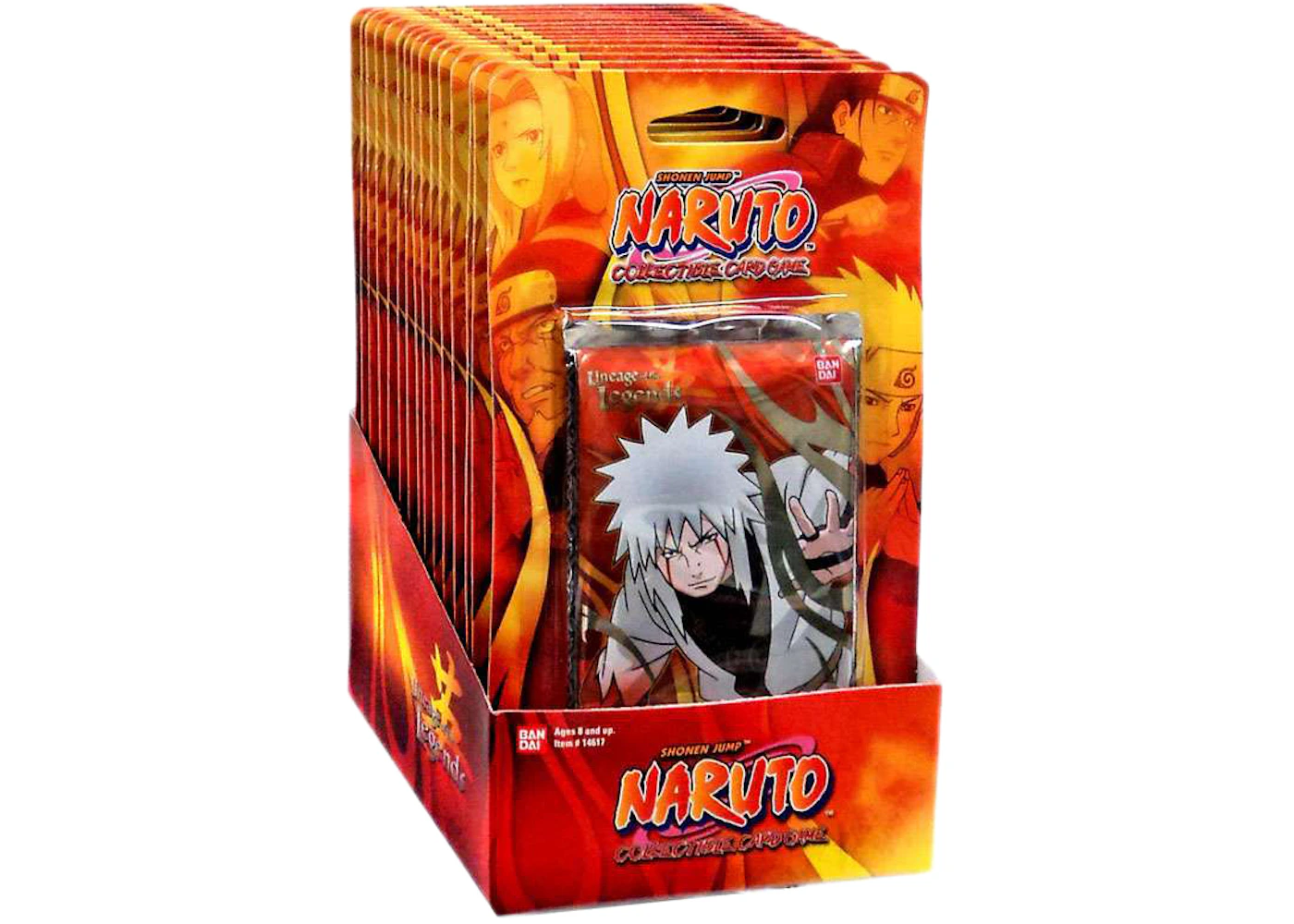 Bandai Naruto Card Game Lineage of the Legends Booster Pack Box - US Bandai Naruto Card Game Lineage of the Legends Booster Pack Box - US