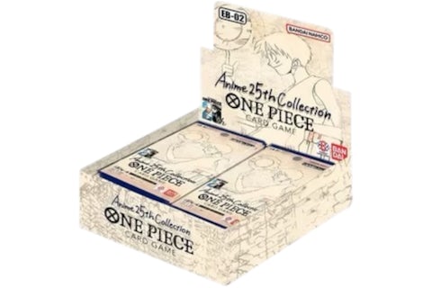 Bandai One Piece Anime 25th Collection (EB-02) Booster Box - US Bandai One Piece Anime 25th Collection (EB-02) Booster Box - US