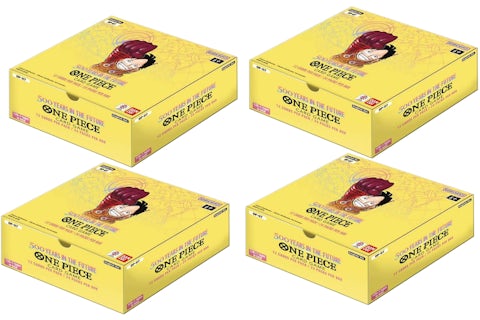 Bandai One Piece Card Game 500 Years Future Booster Box (OP-07 English) 4x Lot - US Bandai One Piece Card Game 500 Years Future Booster Box (OP-07 English) 4x Lot - US