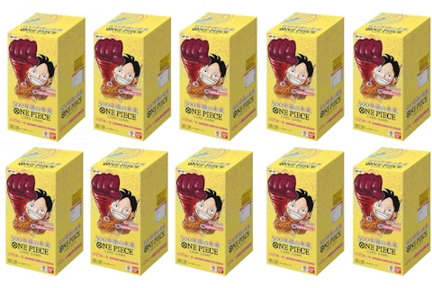 Bandai One Piece Card Game 500 Years Future Booster Box (OP-07 Japanese) 10x Lot - US Bandai One Piece Card Game 500 Years Future Booster Box (OP-07 Japanese) 10x Lot - US