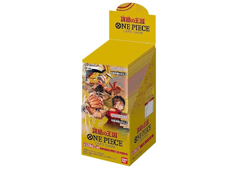 Bandai One Piece Card Game Kingdoms of Intrigue Booster Box (OP-04)  (Japanese)