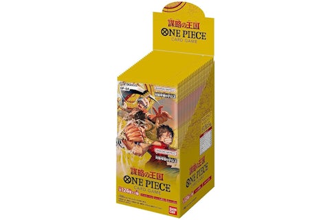 Bandai One Piece Card Game Kingdoms of Intrigue Booster Box (OP-04) (Japanese) - US Bandai One Piece Card Game Kingdoms of Intrigue Booster Box (OP-04) (Japanese) - US