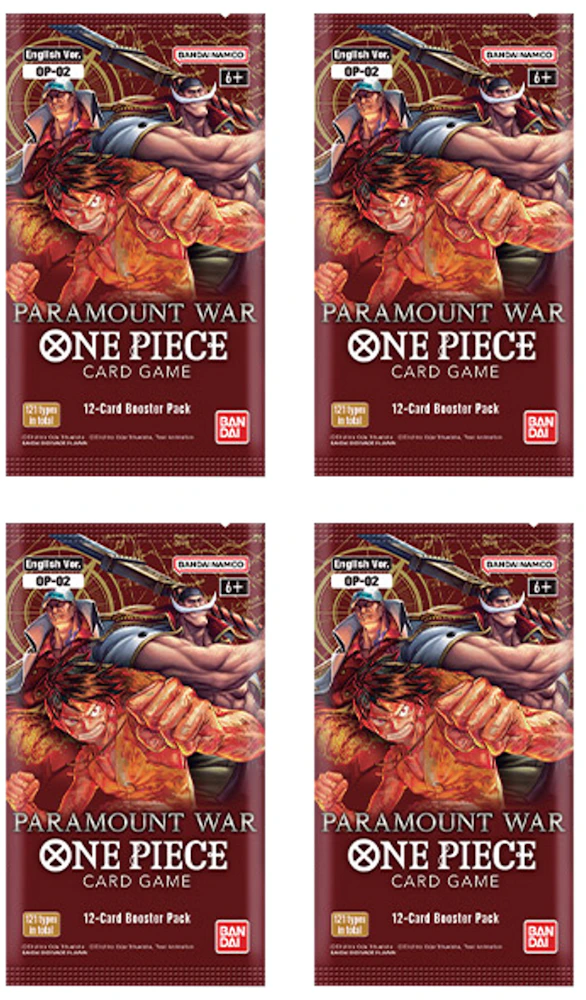 Official One Piece Card Game English Version on X: [PARAMOUNT WAR
