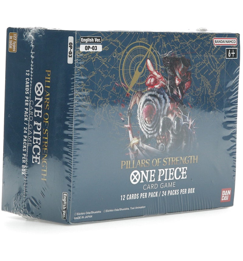 Bandai One Piece Card Game Pillars of Strength Booster Box (OP-03) (English) - US Bandai One Piece Card Game Pillars of Strength Booster Box (OP-03) (English) - US