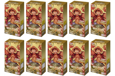 Bandai One Piece Card Game Premium Booster Box (PRB-01) (Japanese) 10x Lot - US Bandai One Piece Card Game Premium Booster Box (PRB-01) (Japanese) 10x Lot - US