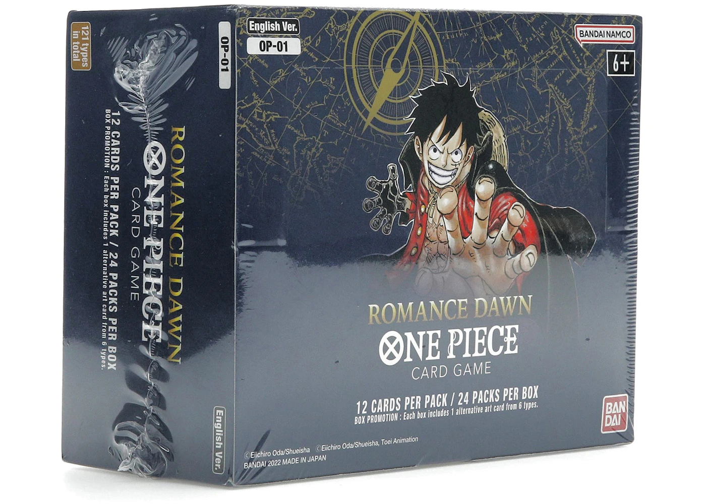 Bandai One Piece Card Game Romance Dawn Booster Box (OP-01) (English) - US Bandai One Piece Card Game Romance Dawn Booster Box (OP-01) (English) - US