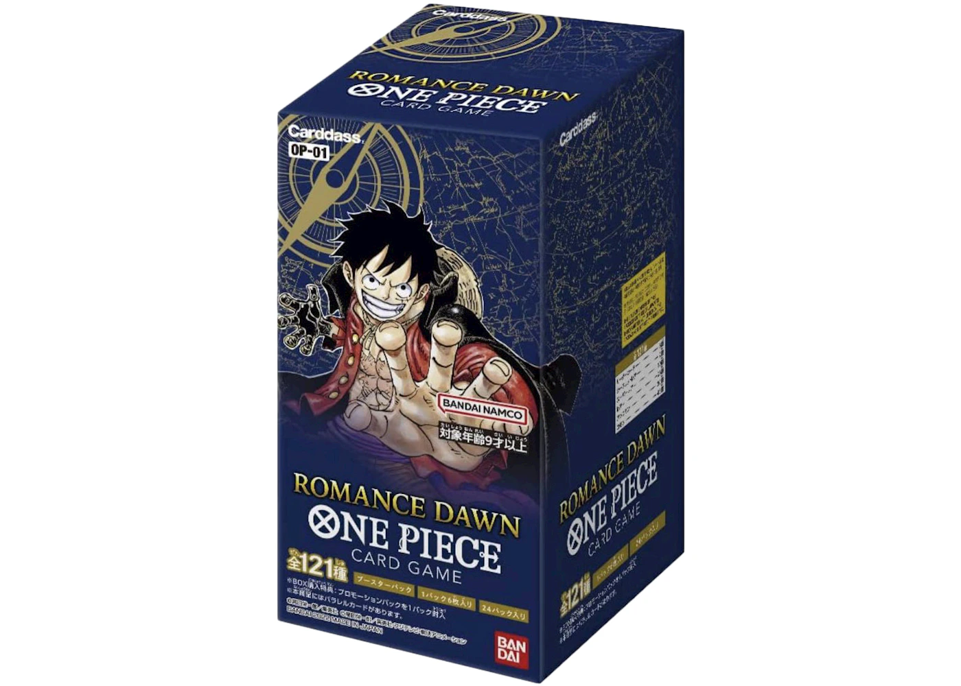 Bandai One Piece Card Game Romance Dawn Carddass Booster Box (OP
