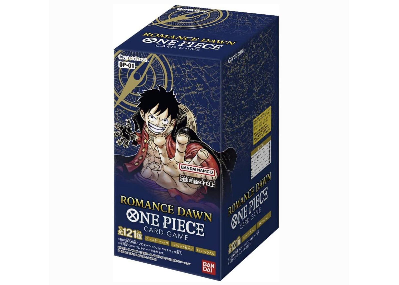 Bandai One Piece Card Game Romance Dawn Carddass Booster Box (OP-01)  (Japanese)