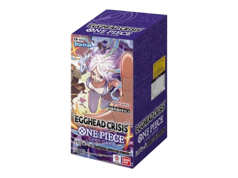 Bandai One Piece EGGHEAD CRISIS (EB-04) Extra Booster - US