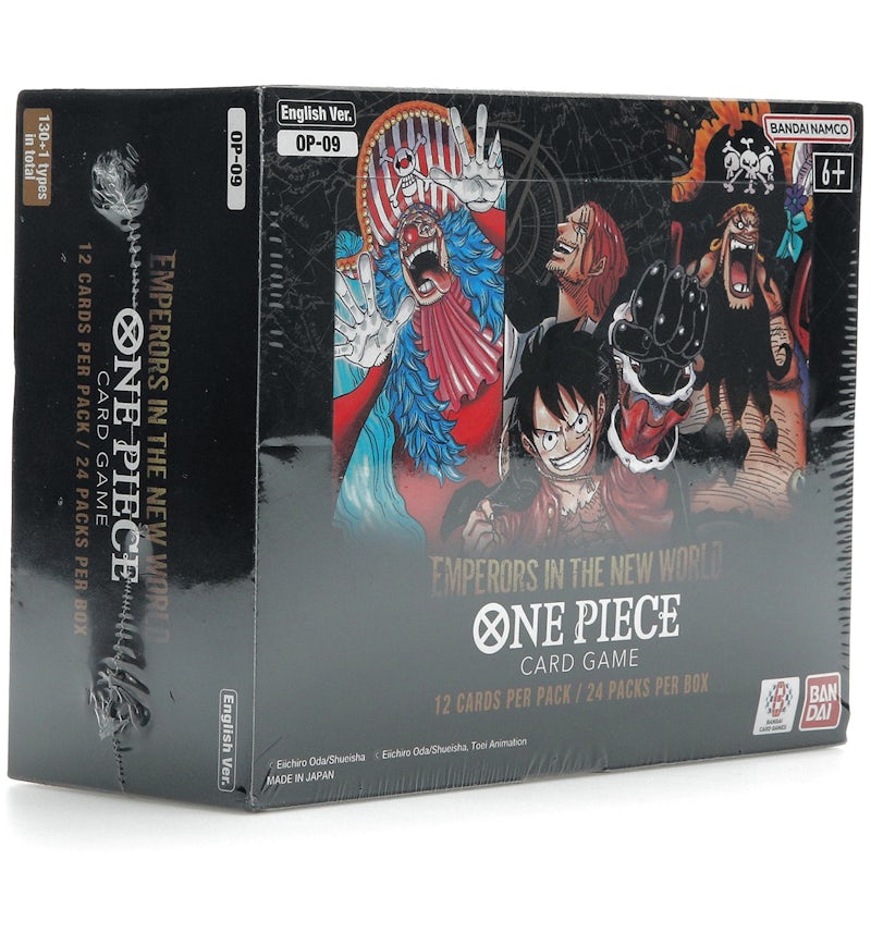 Bandai One Piece Emperors In The New World Hobby Box (OP-09) - US Bandai One Piece Emperors In The New World Hobby Box (OP-09) - US