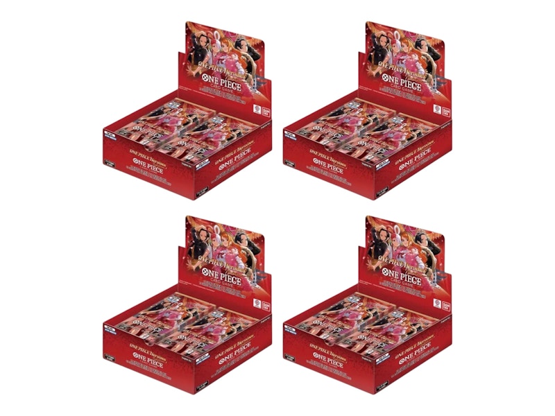 Bandai One Piece Heroines Booster Box 4x Lot - US