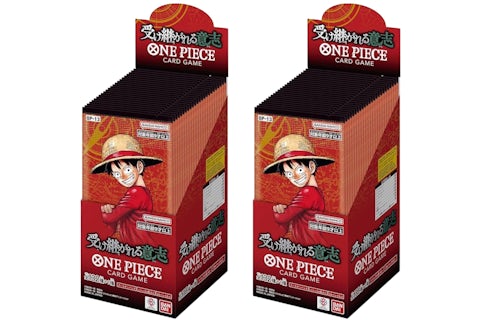 Bandai One Piece Inherited Will (OP-13) Booster Box 2x Lot (Japanese) - US Bandai One Piece Inherited Will (OP-13) Booster Box 2x Lot (Japanese) - US