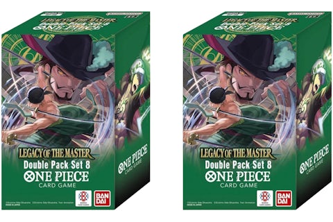 Bandai One Piece Legacy of the Master (OP12) Double Pack Set 8 Booster Box 2x Lot - US Bandai One Piece Legacy of the Master (OP12) Double Pack Set 8 Booster Box 2x Lot - US