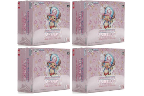 Bandai One Piece Memorial Collection Booster Box 4x Lot - US Bandai One Piece Memorial Collection Booster Box 4x Lot - US