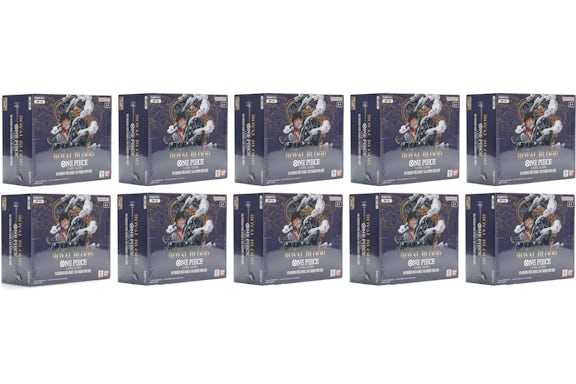 Bandai One Piece Blu Blood Booster Box (Inglese) OP10 10x Lotto