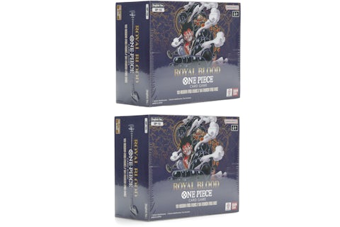 Bandai One Piece Royal Blood Booster Box (English) OP10 2x Lot - US Bandai One Piece Royal Blood Booster Box (English) OP10 2x Lot - US