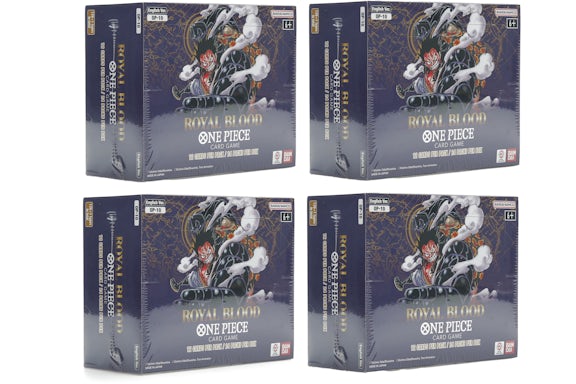 Bandai One Piece Blu Blood Booster Box (Inglese) OP10 4x Lotto