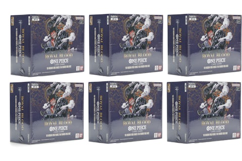 Bandai One Piece Royal Blood Booster Box (English) OP10 6x Lot - US Bandai One Piece Royal Blood Booster Box (English) OP10 6x Lot - US