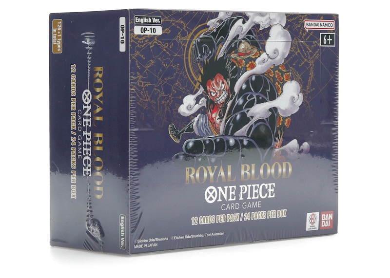 24 Pack One Piece Cards One Piece TCG Royal Blood Booster Box - 24 Packs Factory Sealed, English OP10, 288 Cards Total 24 Pack One Piece Cards One Piece TCG Royal Blood Booster Box - 24 Packs Factory Sealed, English OP10, 288 Cards Total