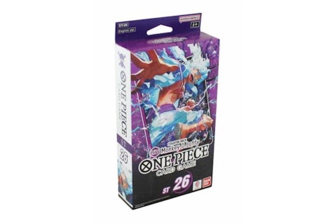 Bandai One Piece TCG Starter Deck: Monkey.D.Luffy (ST-26) - US Bandai One Piece TCG Starter Deck: Monkey.D.Luffy (ST-26) - US