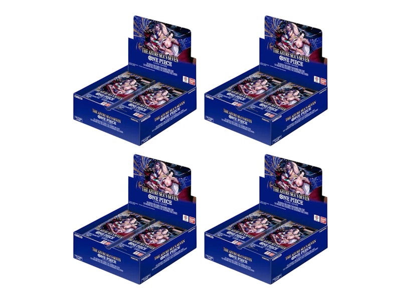 Bandai One Piece The Azure Sea's Seven (OP-10 & EB-04) Booster Box