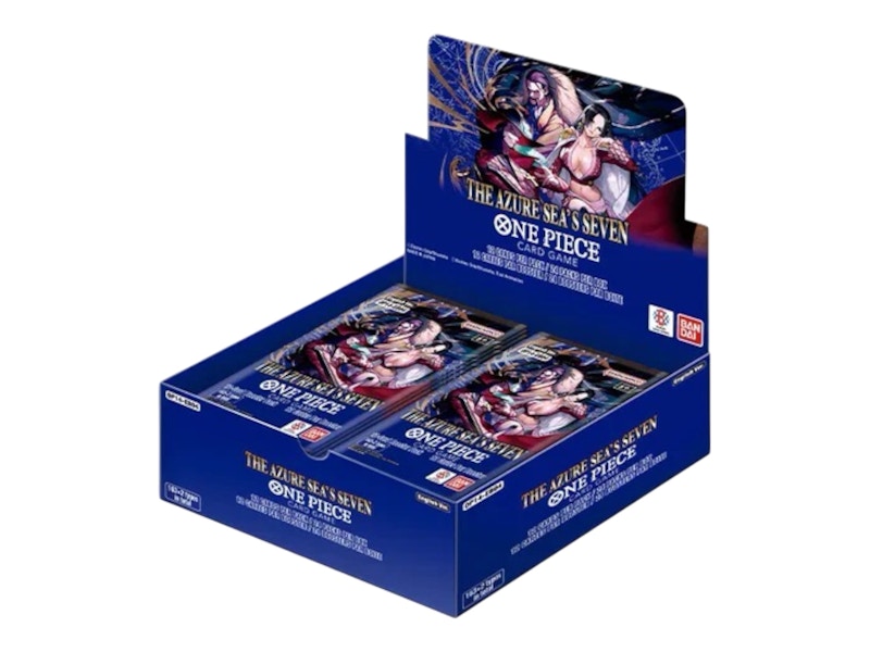 Bandai One Piece The Azure Sea's Seven (OP-10 & EB-04) Booster Box