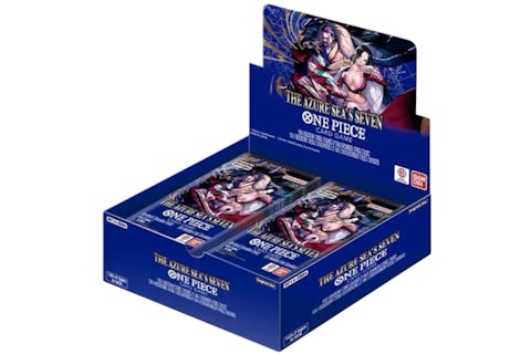 Bandai One Piece The Azure Sea's Seven (OP-10 & EB-04) Booster Box - US Bandai One Piece The Azure Sea's Seven (OP-10 & EB-04) Booster Box - US