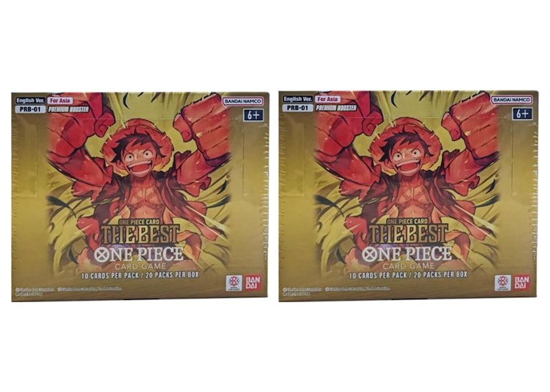 Bandai One Piece The Best (Asia Ver.) Premium PRB-01 Booster Box