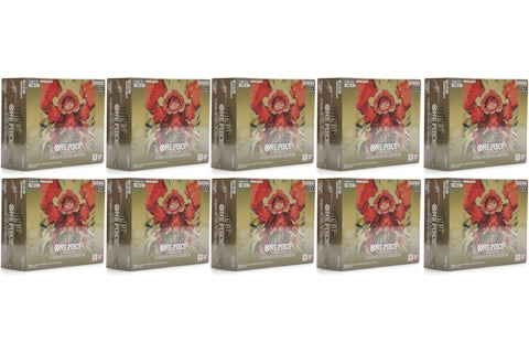 Bandai One Piece The Best Premium Booster Box PRB-01 10x Lot - US Bandai One Piece The Best Premium Booster Box PRB-01 10x Lot - US