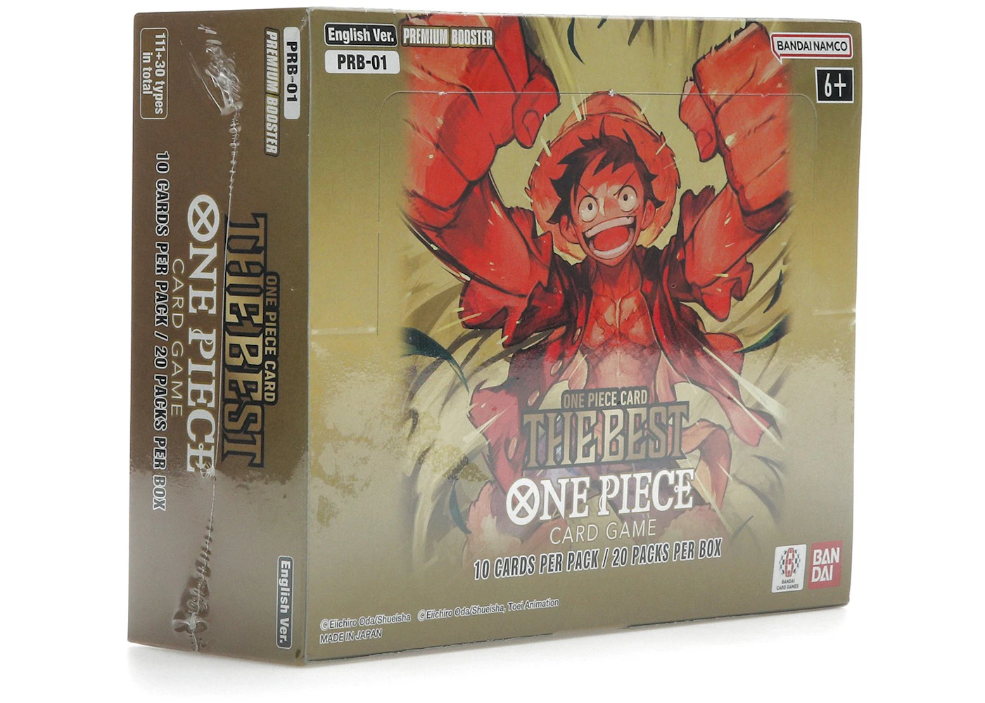 Bandai One Piece The Best Premium Booster Box PRB-01 - US Bandai One Piece The Best Premium Booster Box PRB-01 - US