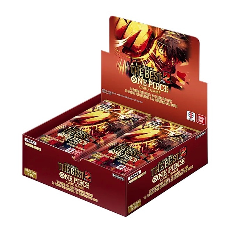 Bandai One Piece The Best Vol. 2 (PRB-02) Booster Box - US