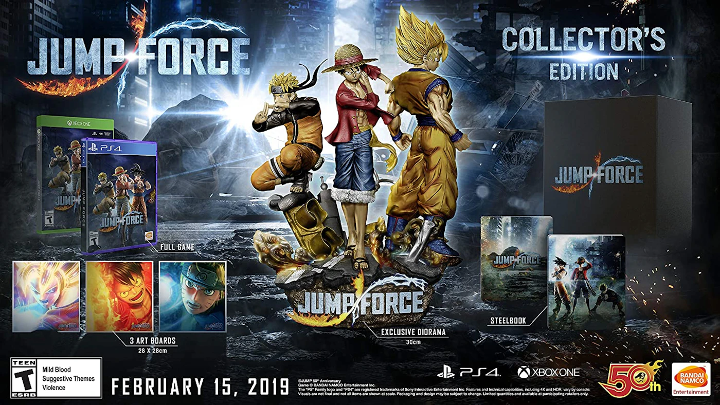  Jump Force (PS4) : Videojuegos